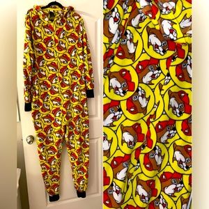 Buc-ee's Sleepwear Full Body Pajama Flannel Unisex Size S/M